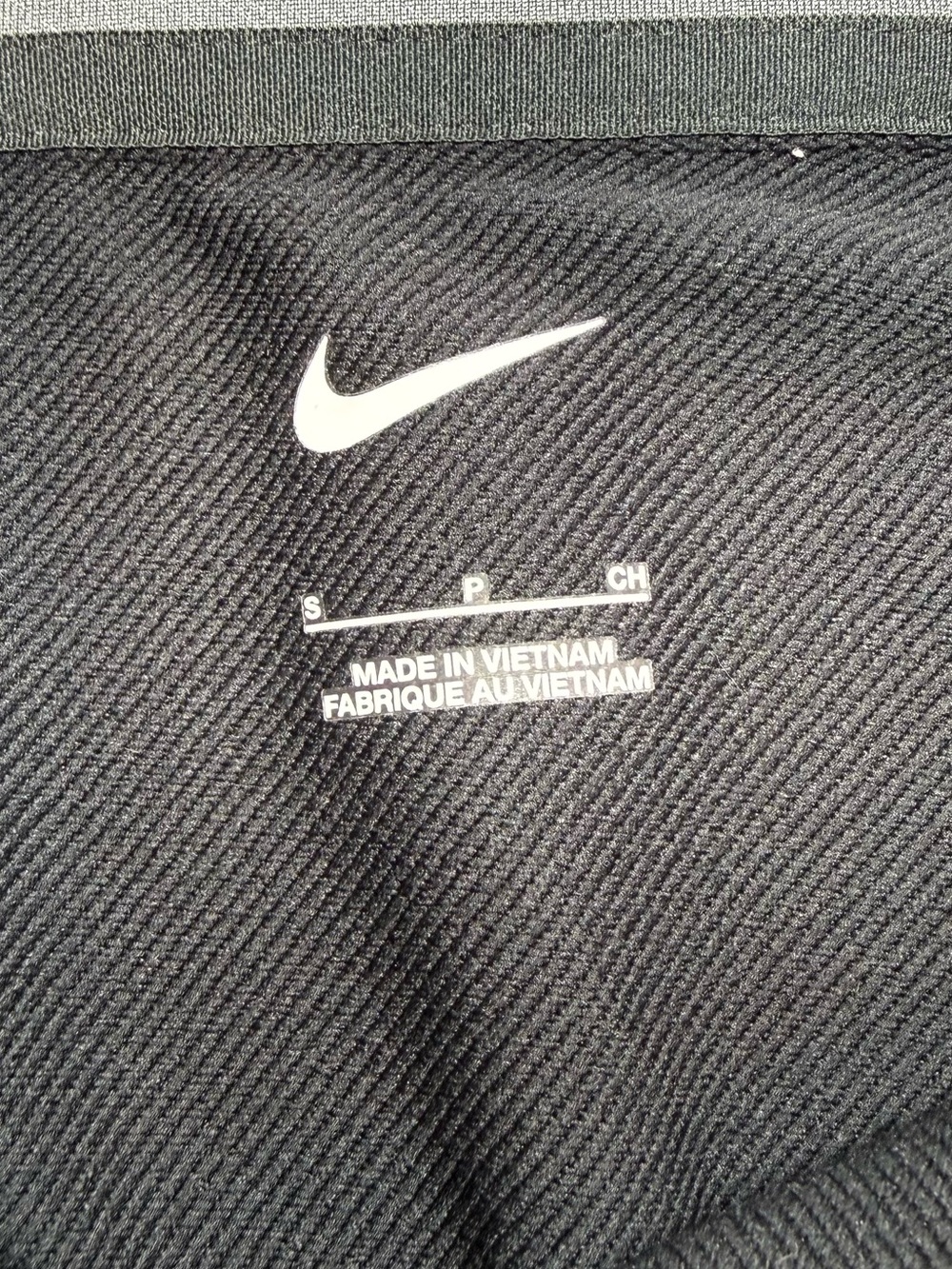 Nike Women's Dri-FIT Stretch 1/2-Zip Cover-Up Pullover Black/Gray Size Small - Picture 3 of 8